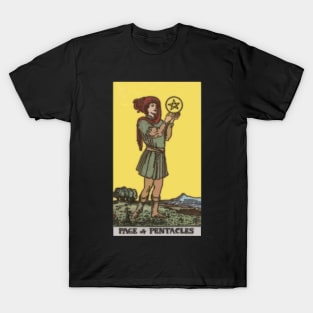 Tarot Card = Page of Pentacles T-Shirt